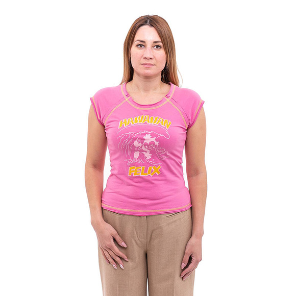Compagnia Italiana T-Shirt Women size M Hot Pink - Picture 1 of 5